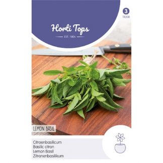 Horti Tops HT Basilicum Citroensmaak - Lemon Basil - Kemangi
