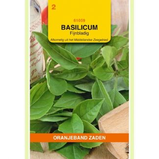 Oranjeband zaden OBZ Basilicum Fijne