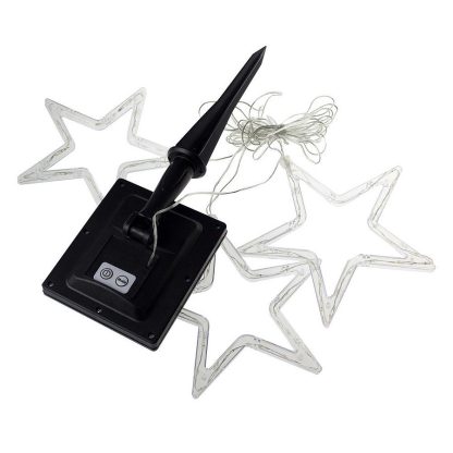 Kerstster kerstverlichting Solar - Afbeelding 2